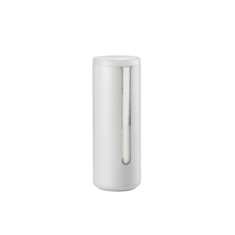 Zone Denmark Toilettenpapierständer – Kunststoff (ABS), Aluminium, hellgrau, für 3 Rollen, 15 × 15 × 10,5 cm
