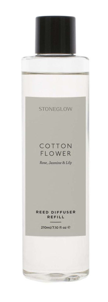 Stoneglow Nachfüllung für Duftstäbchen, Cotton Flower, 210 ml