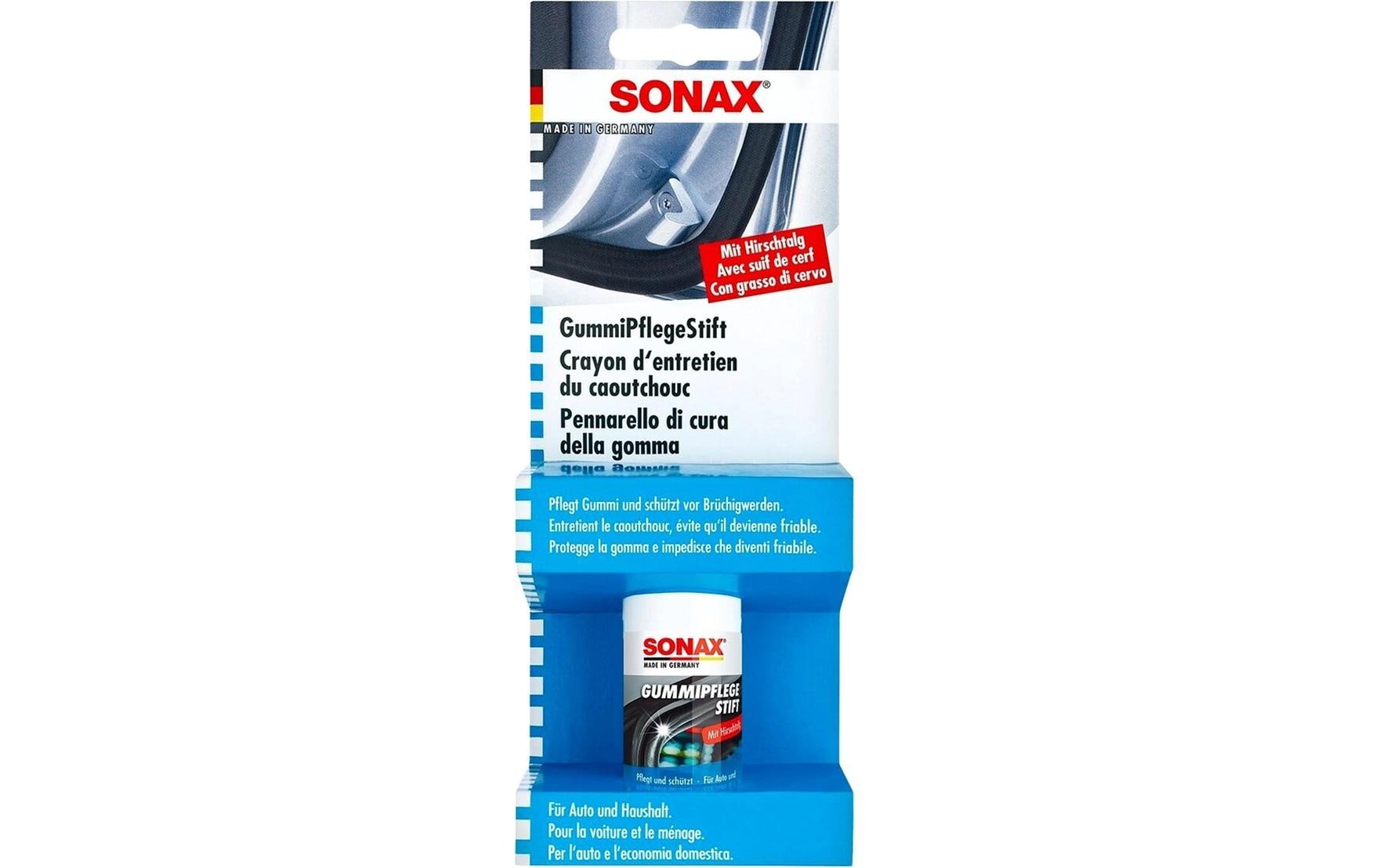 Sonax Gummipflege Hirschtalg – für Innenraum & Gummi – 20 ml – 1 Stk.