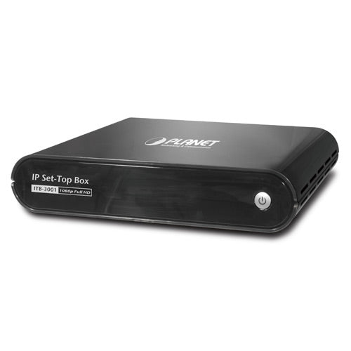 PLANET ITB-3001 IPTV-Box – Full HD, LAN – Schwarz