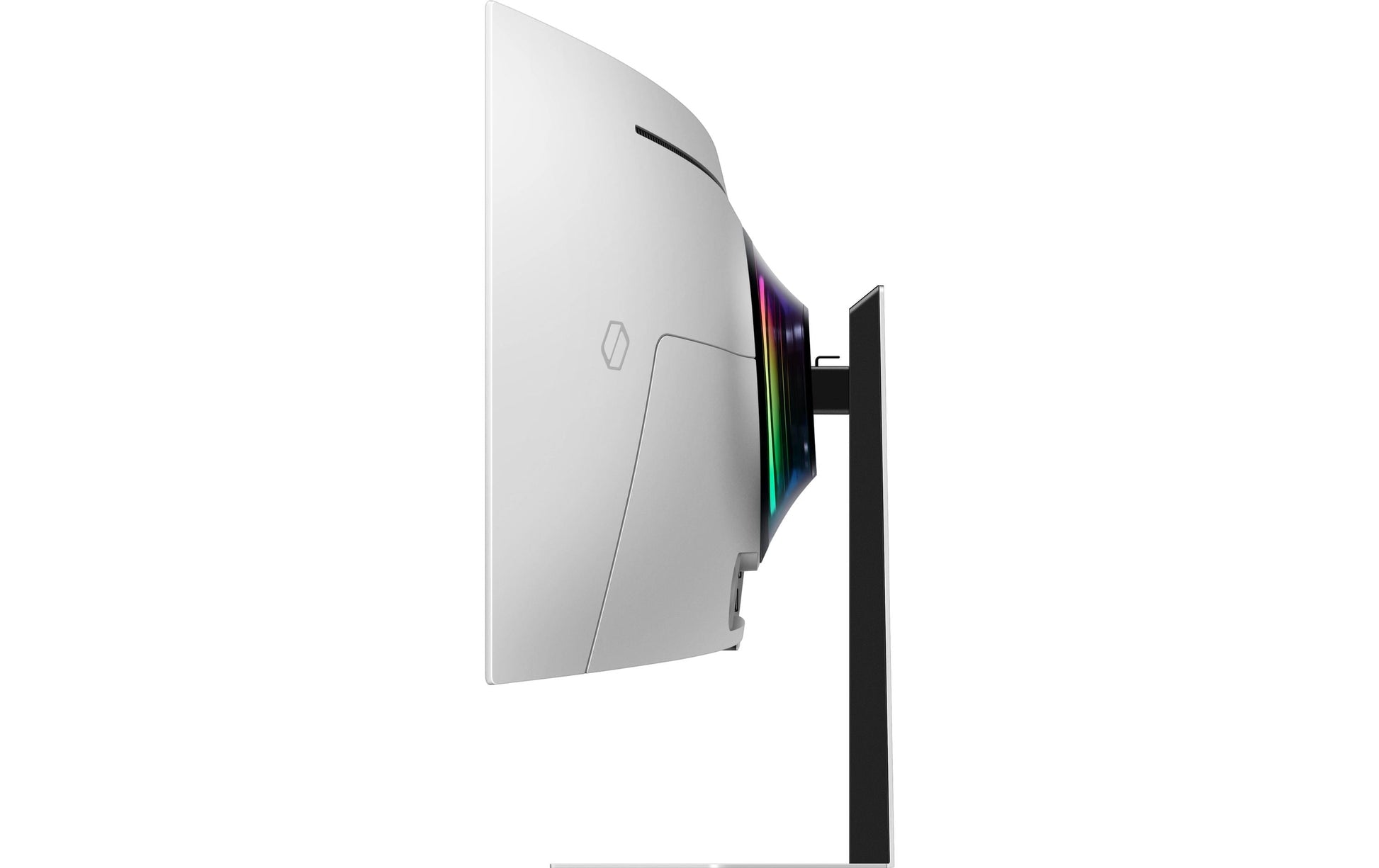 Samsung LS49DG954SUXEN – Monitor, 49", FreeSync Premium Pro, USB-Hub, 2× USB-C, VESA 100 × 100, Silber