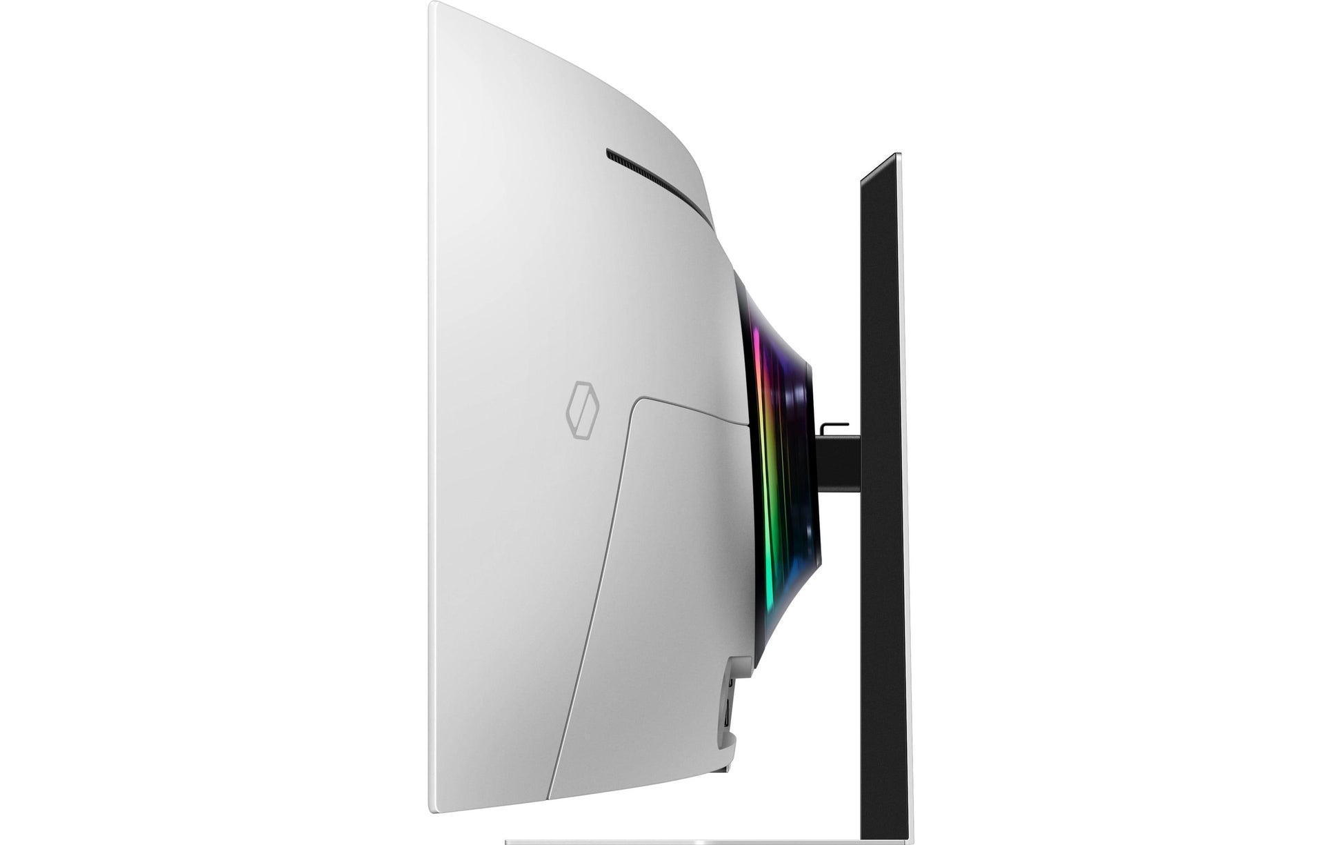 Samsung LS49DG954SUXEN – Monitor, 49", FreeSync Premium Pro, USB-Hub, 2× USB-C, VESA 100 × 100, Silber
