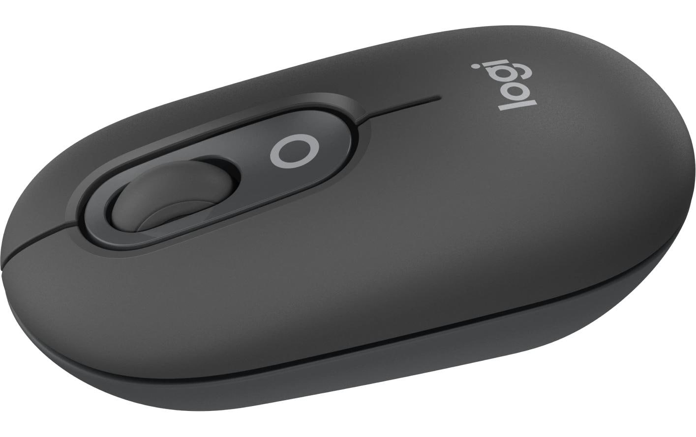 Logitech POP Maus mit Emoji Maus – Graphit