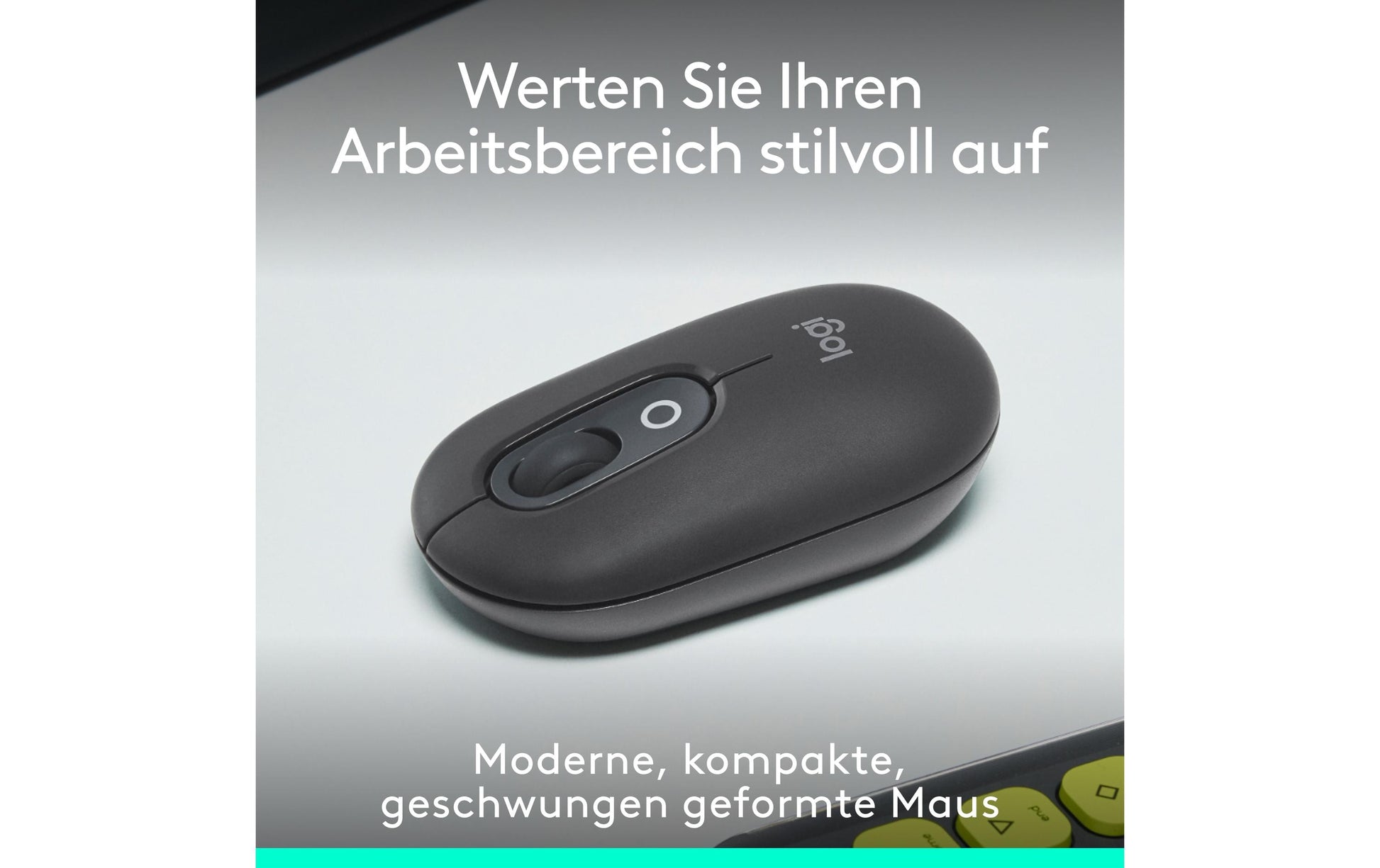 Logitech POP Maus mit Emoji Maus – Graphit