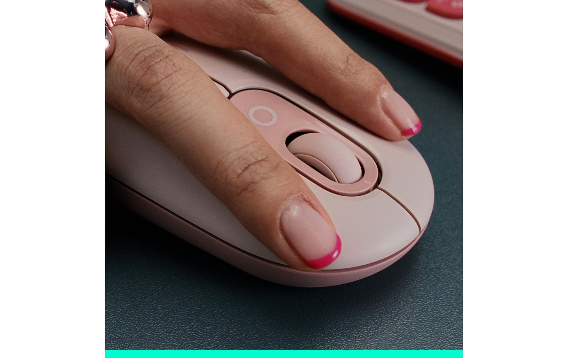 Logitech POP mit Emoji – Maus, lila