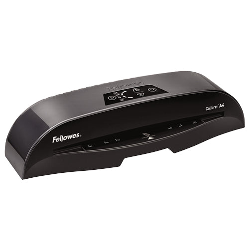 Fellowes Calibre 5750701 Laminiergerät A4 – Kaltlaminierer, bis 125 µm, 2 Rollen, 500 mm/min, schwarz