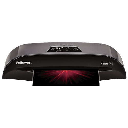 Fellowes Calibre 5750701 Laminiergerät A4 – Kaltlaminierer, bis 125 µm, 2 Rollen, 500 mm/min, schwarz