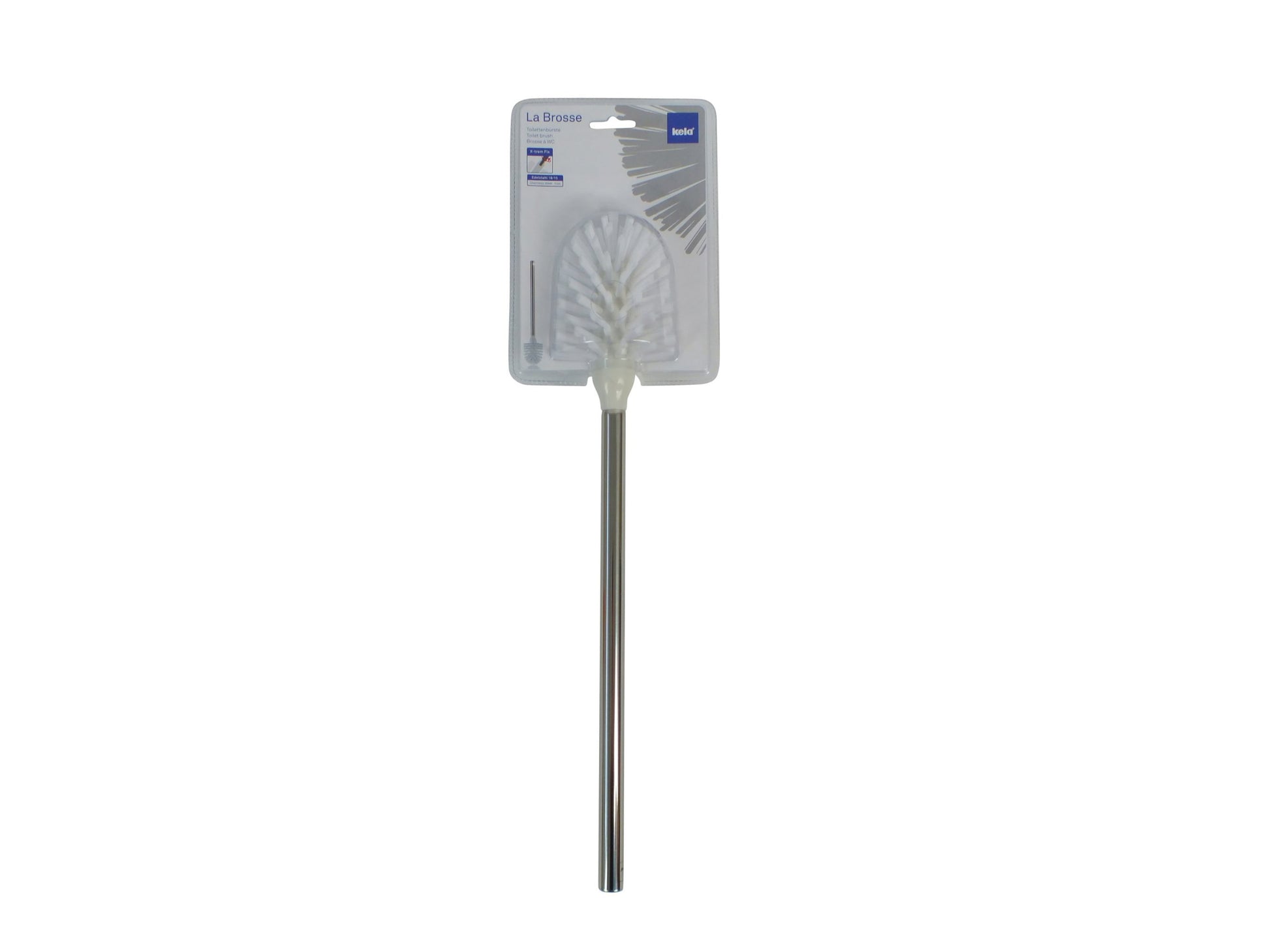Kela Ersatzbürstenkopf – Polypropylen, Weiss, Ø 8 cm, H 42,5 cm