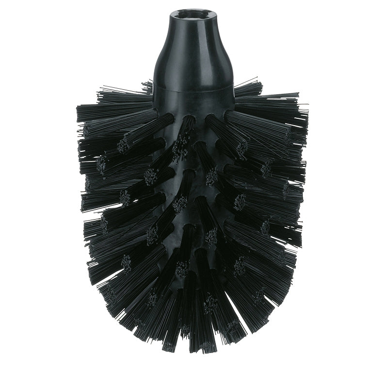 Kela Ersatzbürstenkopf – Polypropylen, Schwarz, Ø 8 cm