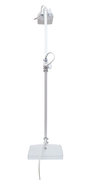 MAUL LED Tischleuchte Atlantic – dreh- & neigbar, Schalter am Kopf – 5’800 K – 400 lm 9 W – weiss Kunststoff