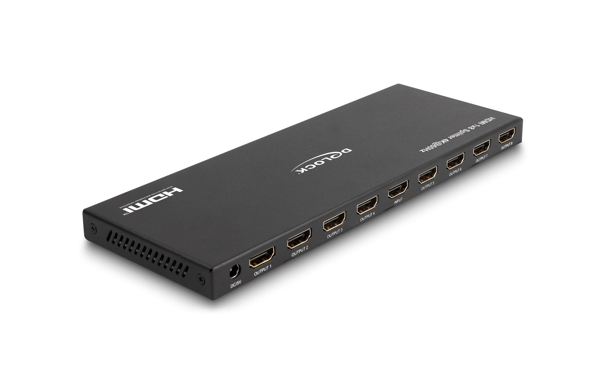 DeLOCK HDMI-Splitter, 1×8, 4K @ 60 Hz, Downscaler