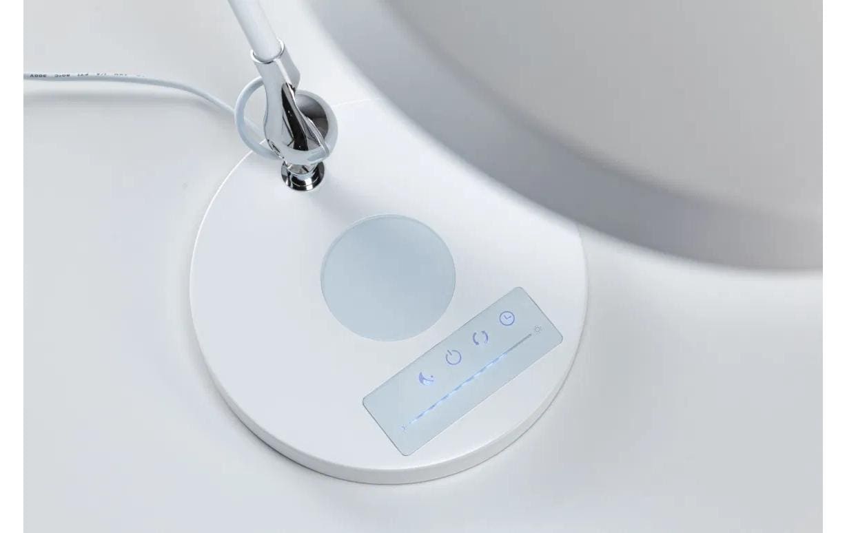Paulmann Numis Tischleuchte – 44 cm, 1100 lm, 11 W, 2700–6500 K, dimmbar, weiss, QI, Touch