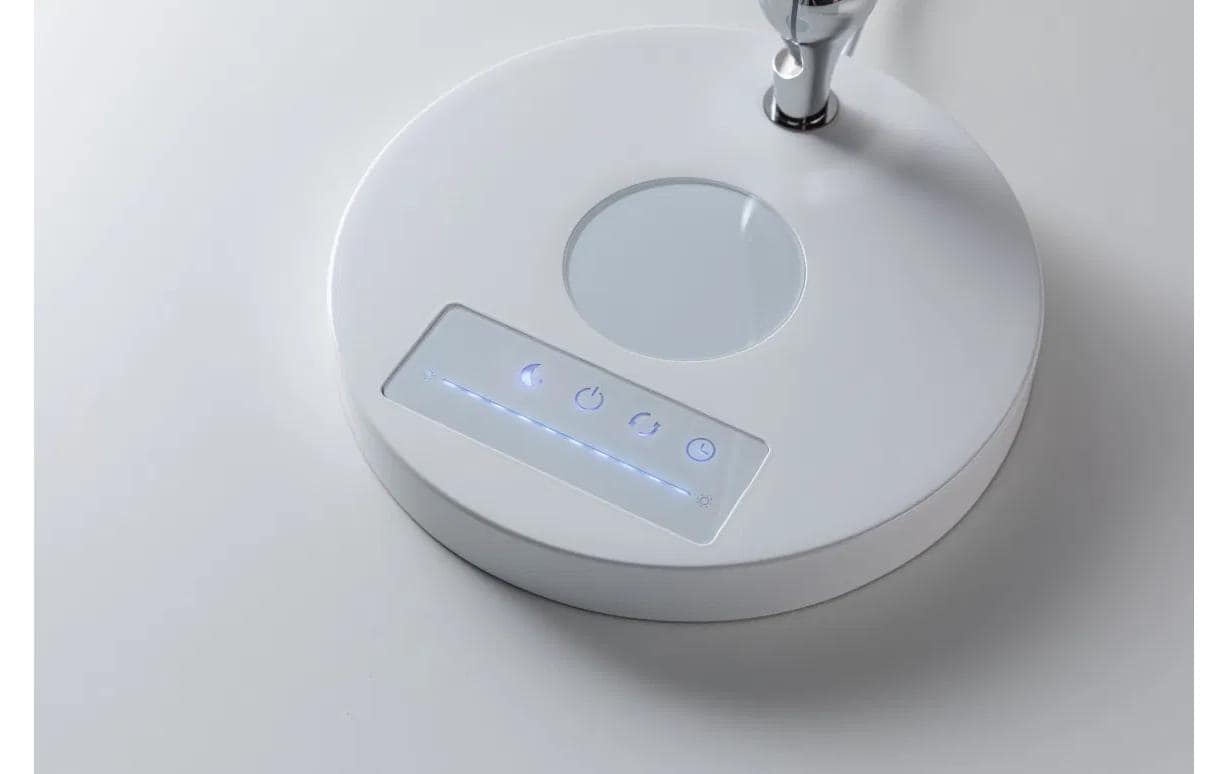 Paulmann Numis Tischleuchte – 44 cm, 1100 lm, 11 W, 2700–6500 K, dimmbar, weiss, QI, Touch