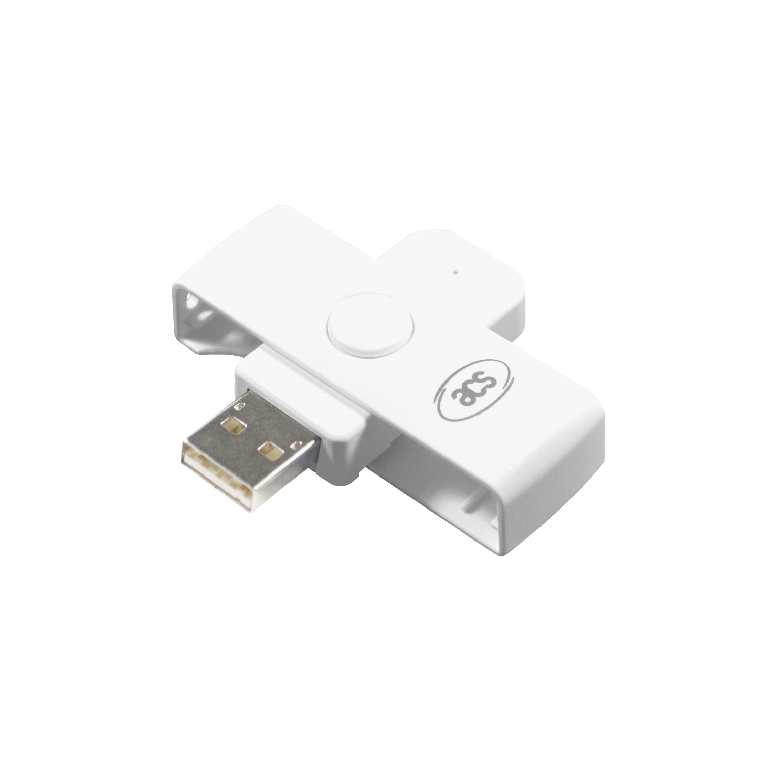 ACS ACR39U-N1 – Smartcard-Leser, USB-A, Weiss, für Windows, Mac, Linux u. a.