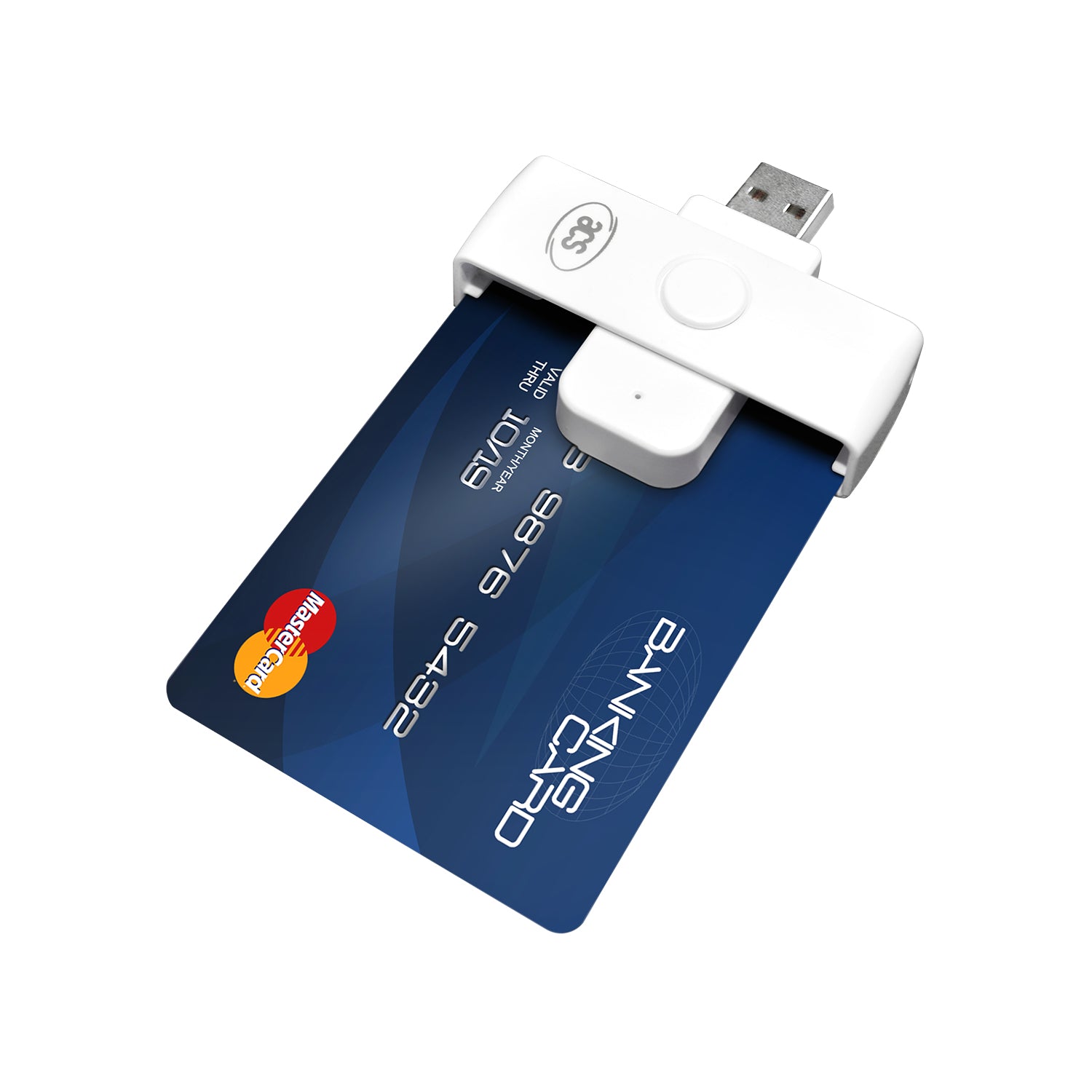 ACS ACR39U-N1 – Smartcard-Leser, USB-A, Weiss, für Windows, Mac, Linux u. a.