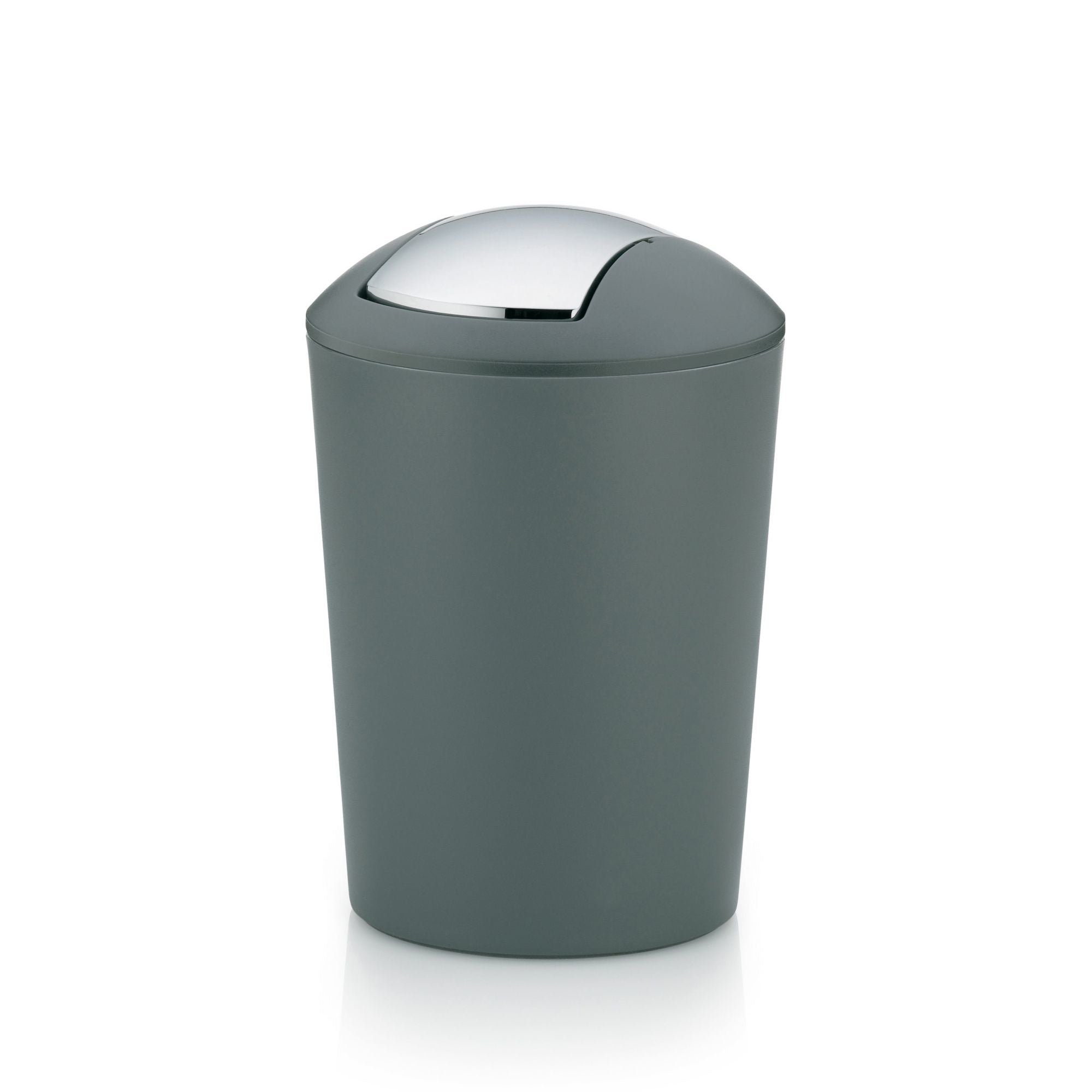 Kela Kosmetikeimer Marta – 5 l – Kunststoff, rund – grau