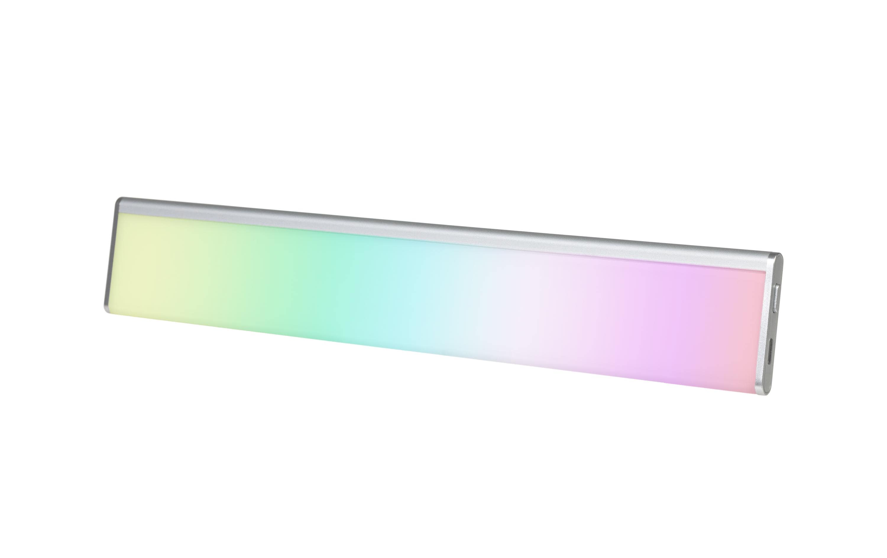 Ftm Lichtleiste, 30 cm, RGB, 270 lm, Bluetooth, Akku, weiss