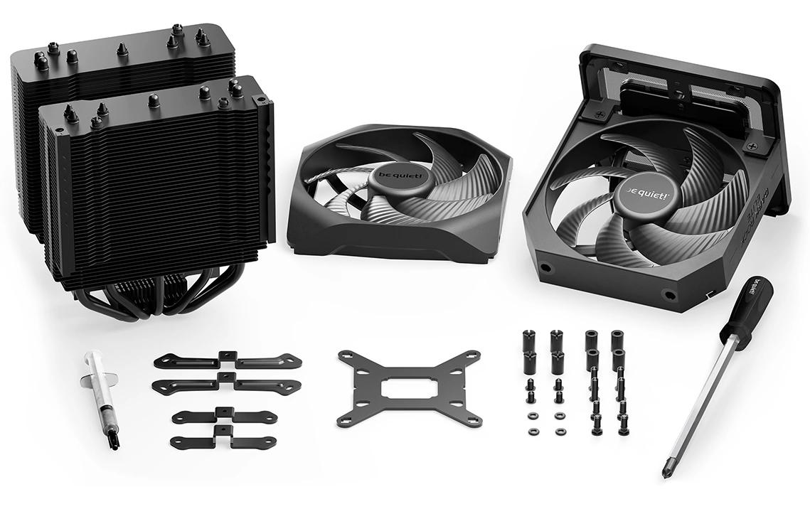 be quiet! be quiet Dark Rock Elite – CPU-Kühler – 2×13,5 cm, 7 Wärmerohre, für LGA 1700, AM5, AM4 und andere