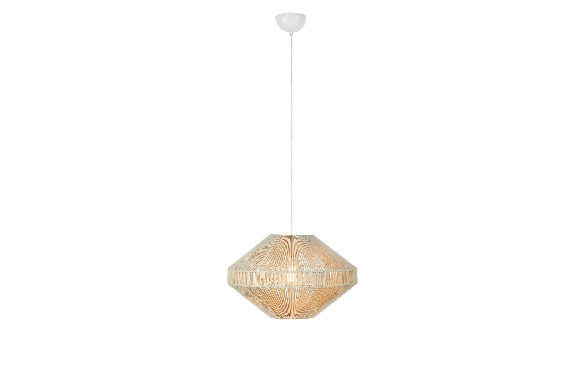 Markslöjd Pendelleuchte Razzo – E27, max. 40 W, 31 cm Höhe, Ø 50 cm, IP20 – Beige