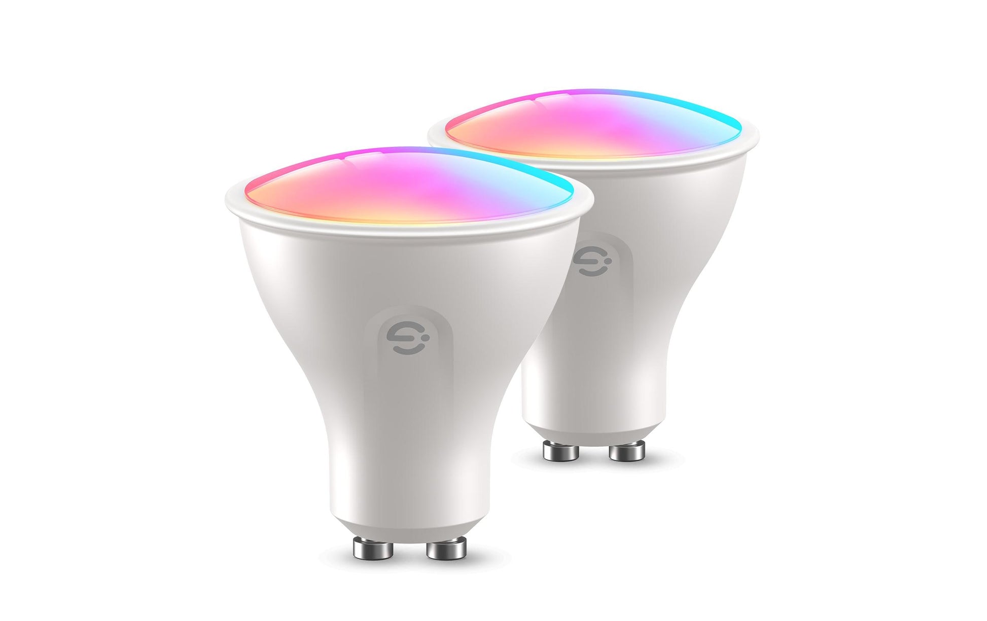 Govee Smart-Leuchtmittel GU10 – RGB+CCT 2700–6500 K, 400 lm, 4,8 W, WLAN/Bluetooth – 2 Stk.