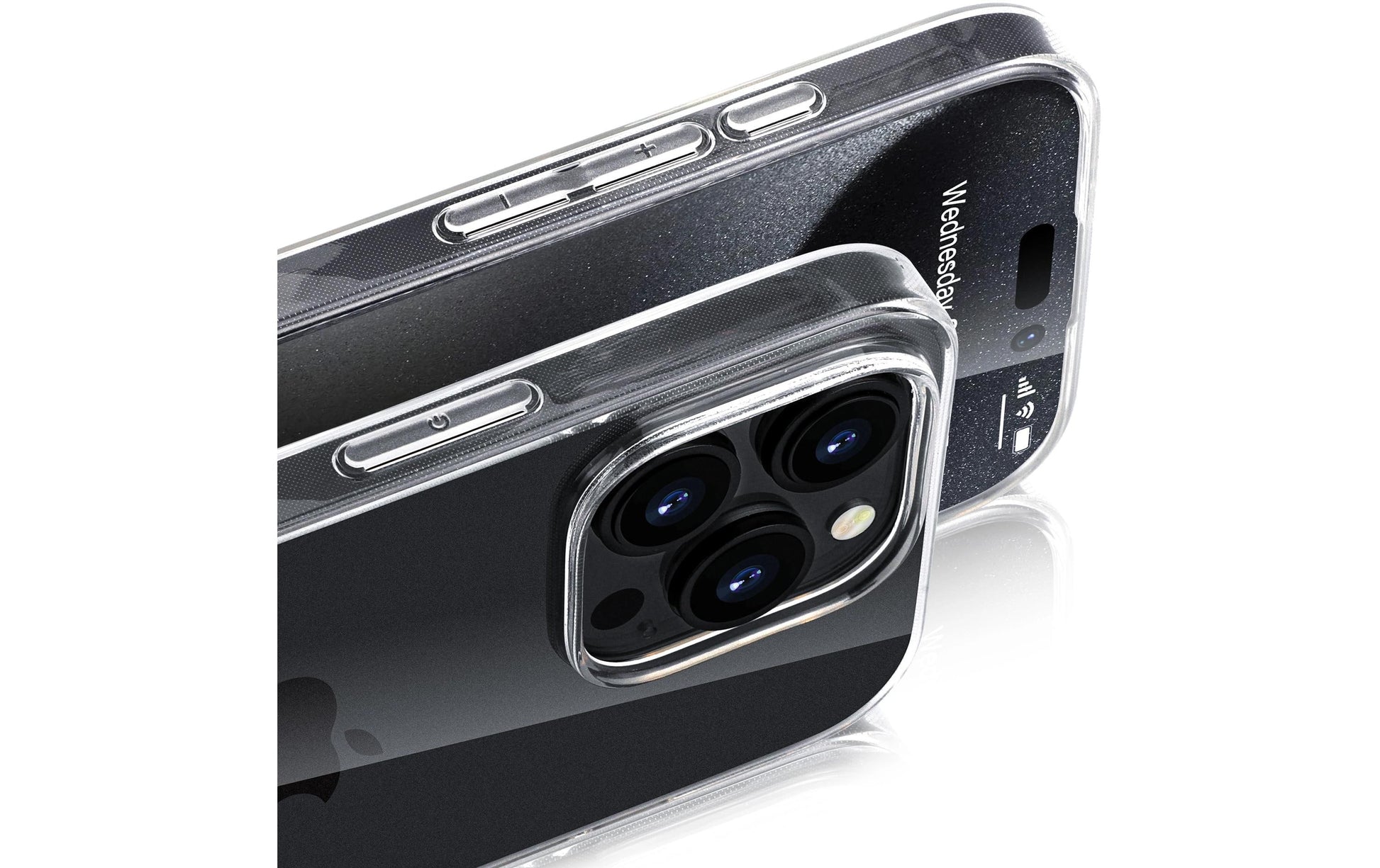 nevox StyleShell Flex Backcover – für Apple iPhone 16 Pro, TPU, Transparent
