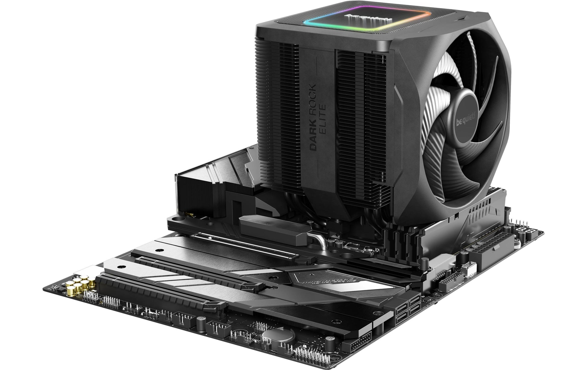 be quiet! be quiet Dark Rock Elite – CPU-Kühler – 2×13,5 cm, 7 Wärmerohre, für LGA 1700, AM5, AM4 und andere