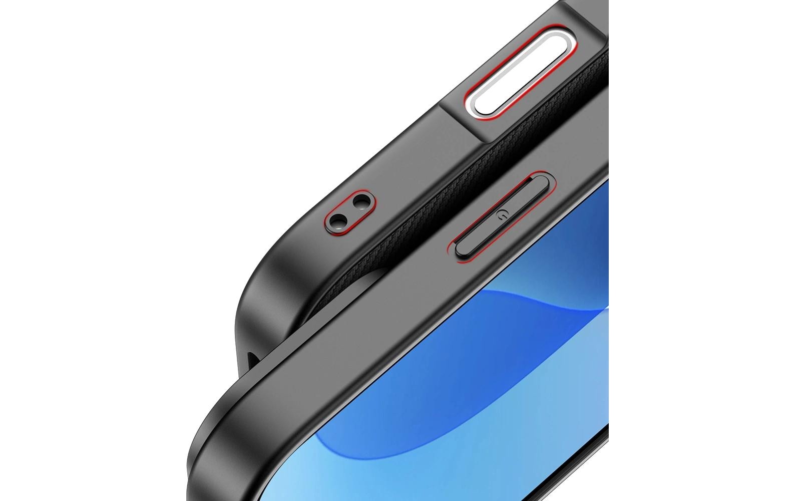 Nevox – Backcover StyleShell NYLO – für Apple iPhone 16 Pro – schwarz – TPU