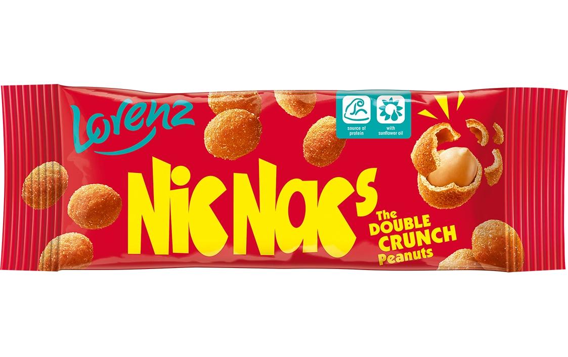 Lorenz Nic Nac's Erdnüsse – pikant – 24 × 40 g