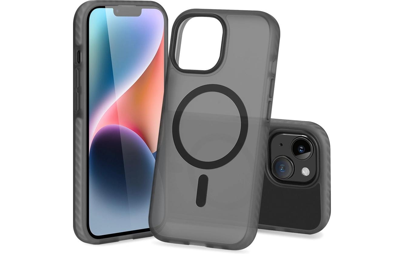 Nevox – Backcover – für Apple iPhone 16 Plus – Schwarz – TPU, MagSafe-kompatibel