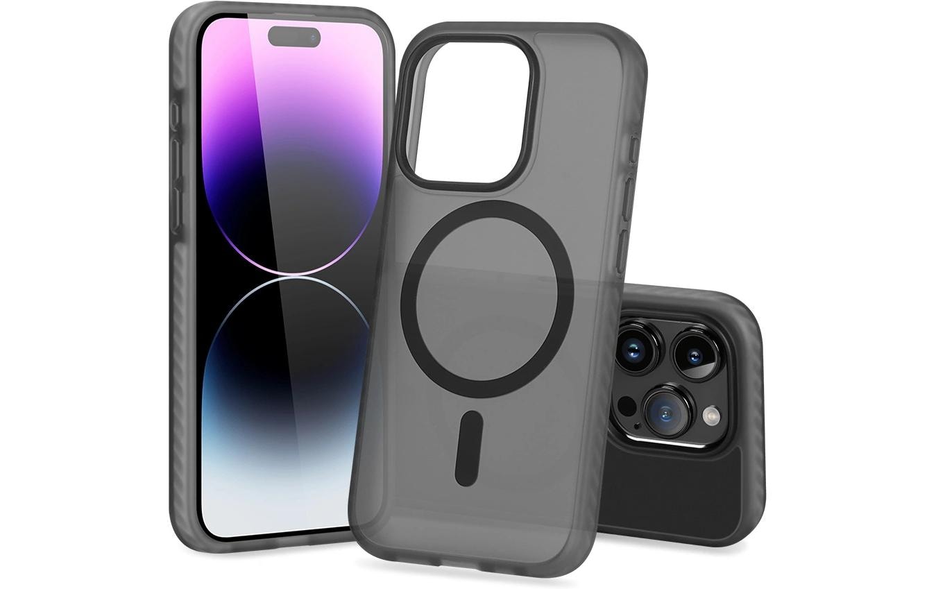 Nevox – Backcover – für Apple iPhone 16 Pro – Schwarz – TPU/PC – MagSafe-kompatibel
