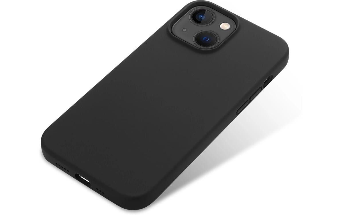 Nevox – Backcover StyleShell Shock – für Apple iPhone 16 – schwarz – Silikon – MagSafe-kompatibel
