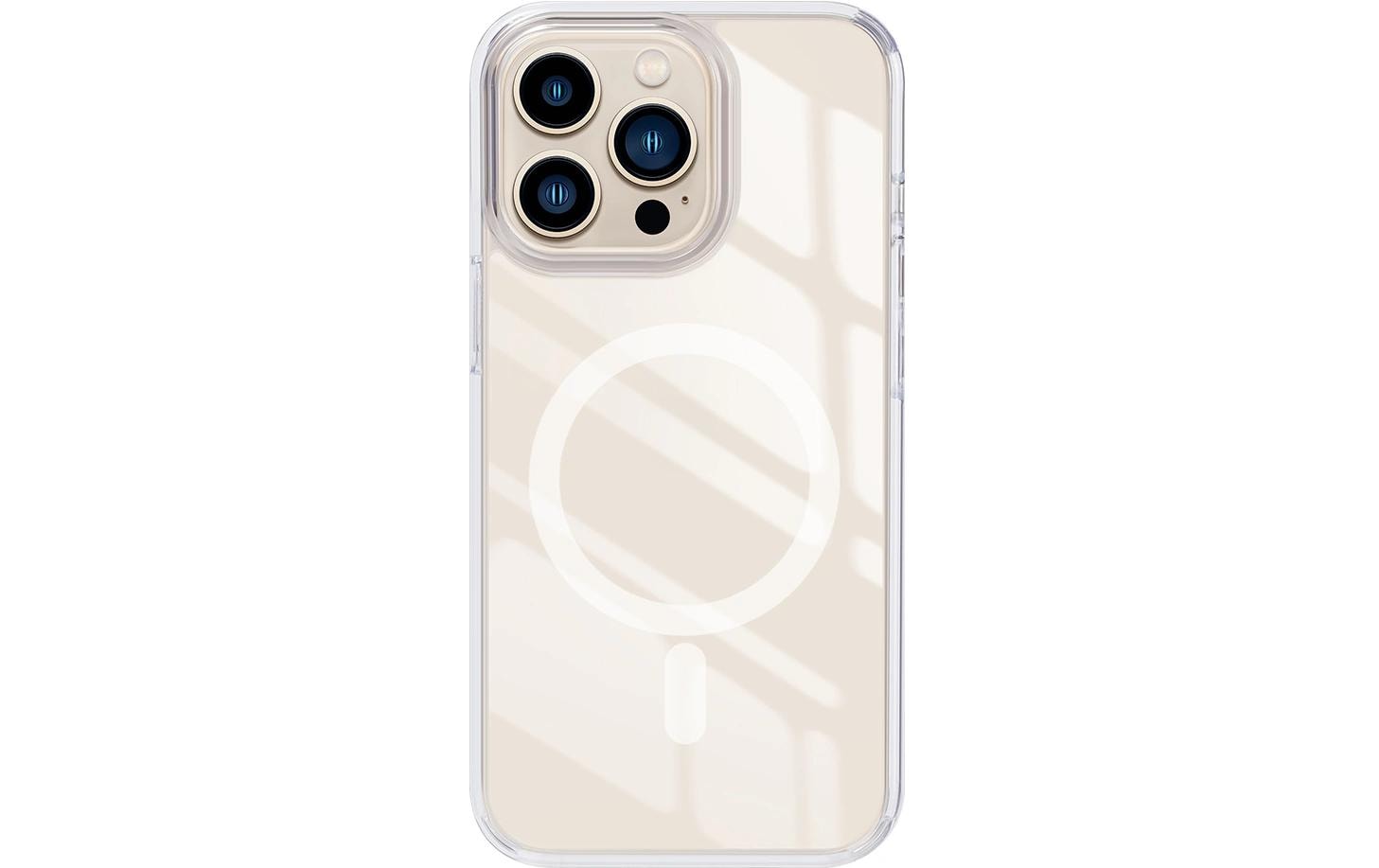 nevox Backcover – für Apple iPhone 16 Pro Max, MagSafe, PC+TPU, Transparent