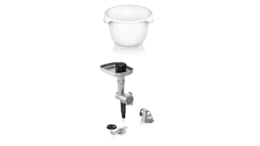 Bosch Stopfer, 26,6 × 39,5 × 39 cm, Kunststoff – für Bosch Modellreihe MUM5, MUZ9BS1
