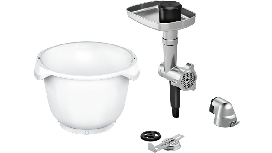 Bosch Stopfer, 26,6 × 39,5 × 39 cm, Kunststoff – für Bosch Modellreihe MUM5, MUZ9BS1