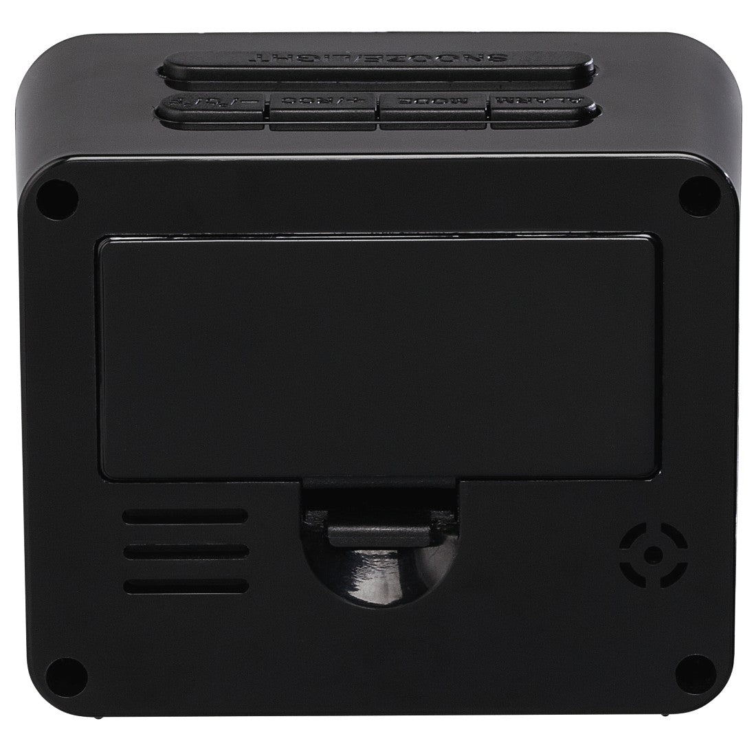 Hama Digitalwecker – Funk, Snooze, Thermometer, 7 × 6 × 4 cm, Schwarz