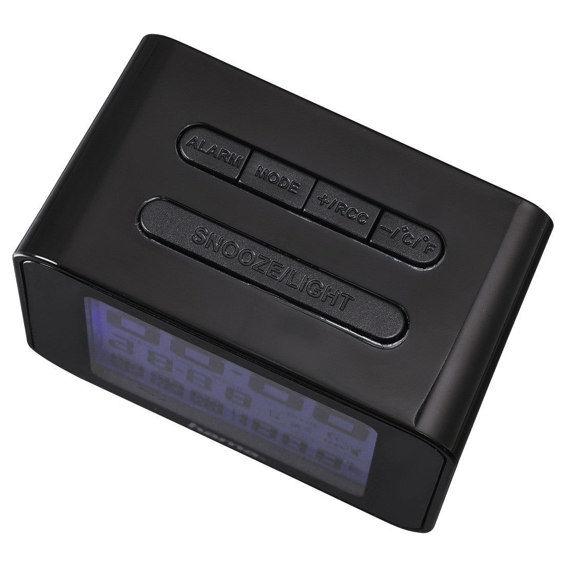Hama Digitalwecker – Funk, Snooze, Thermometer, 7 × 6 × 4 cm, Schwarz