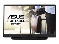 ASUS MB166C – Portabler Monitor, 15,6", 1920 × 1080 (Full HD), IPS, 60 Hz, 250 cd/m², USB-C, Schwarz