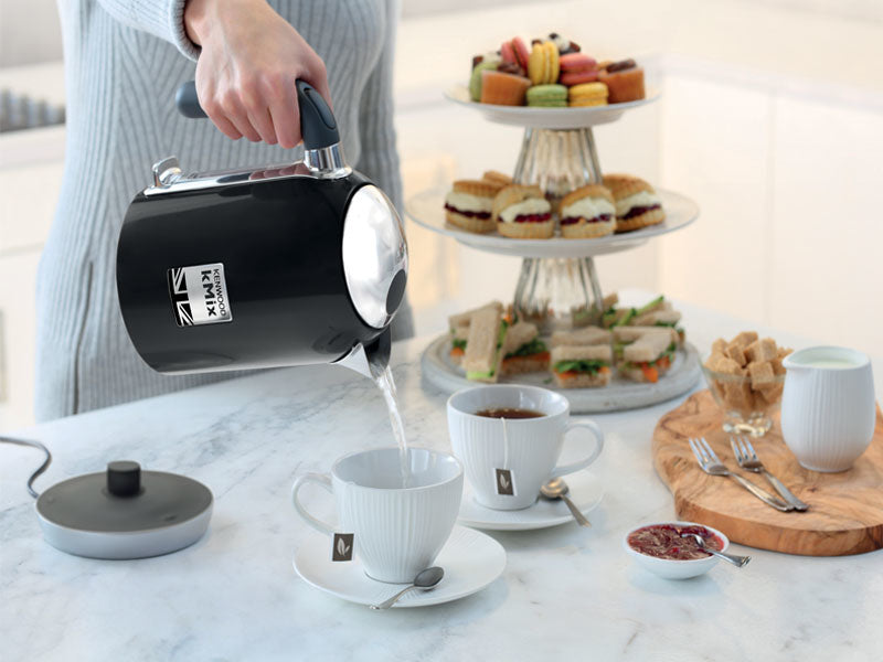 Kenwood kMix Wasserkocher – 1 l, Metall, Schwarz, ZJX650BK