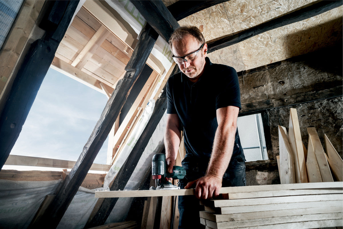 Metabo Stichsäge STE 100 Quick – 710 W – QuickIN – Schnitttiefe Holz 100 mm – Koffer
