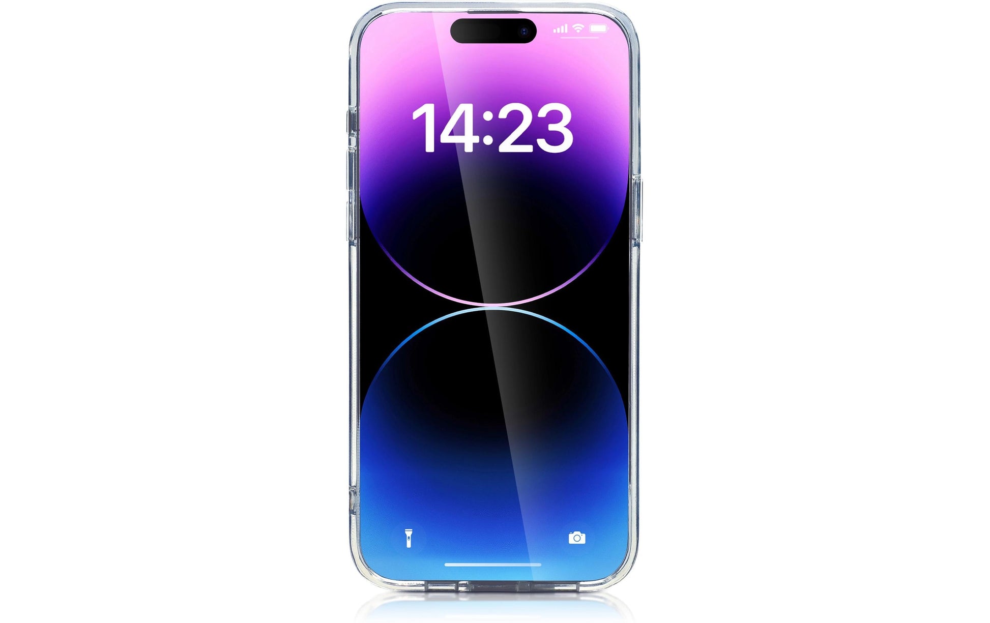 Nevox – Backcover – für Apple iPhone 16 – Transparent – TPU – MagSafe-kompatibel, Desktop-Ständer