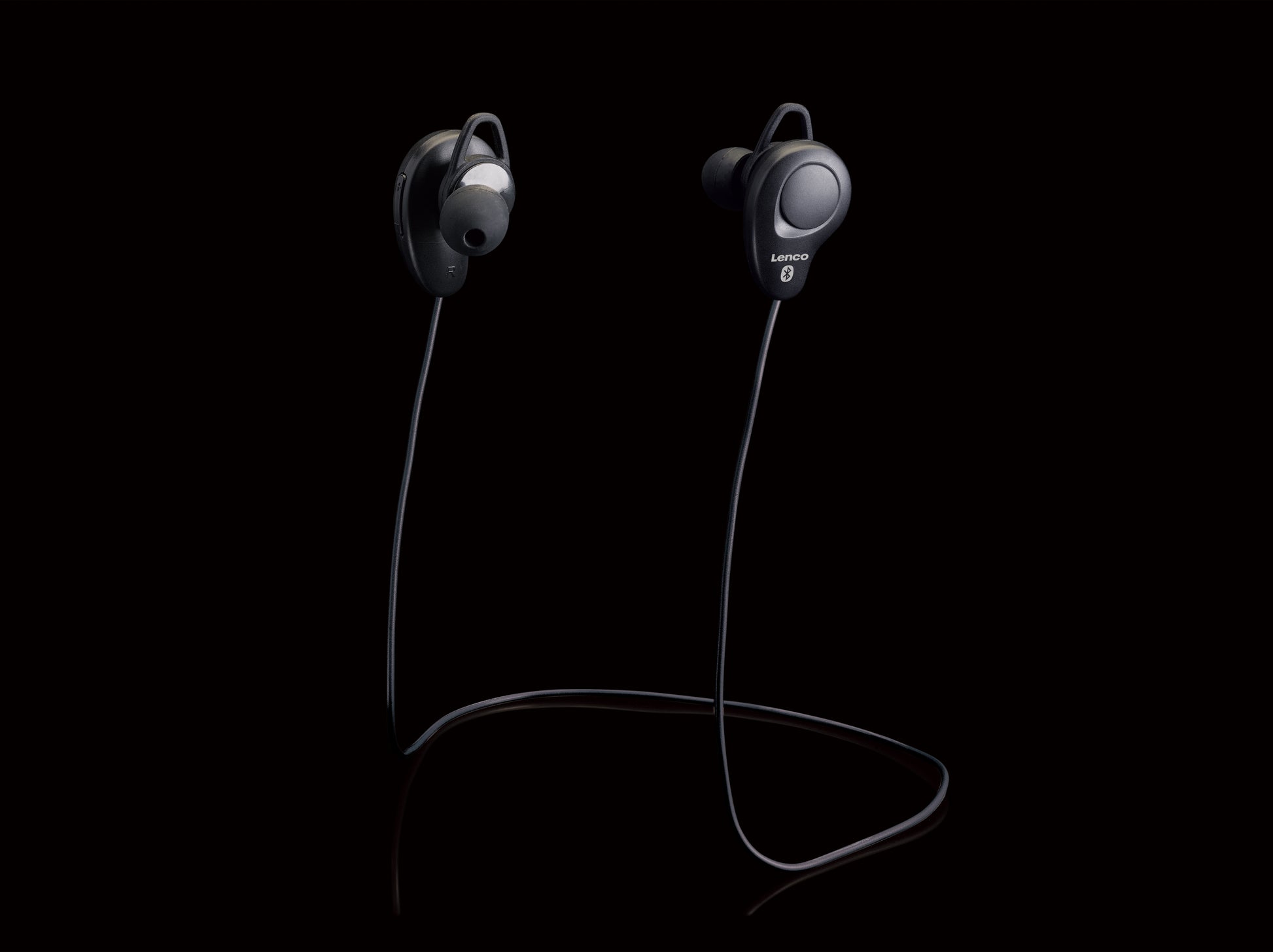 Lenco EPB-015 In-Ear Kopfhörer – Stereo, BT, Schwarz