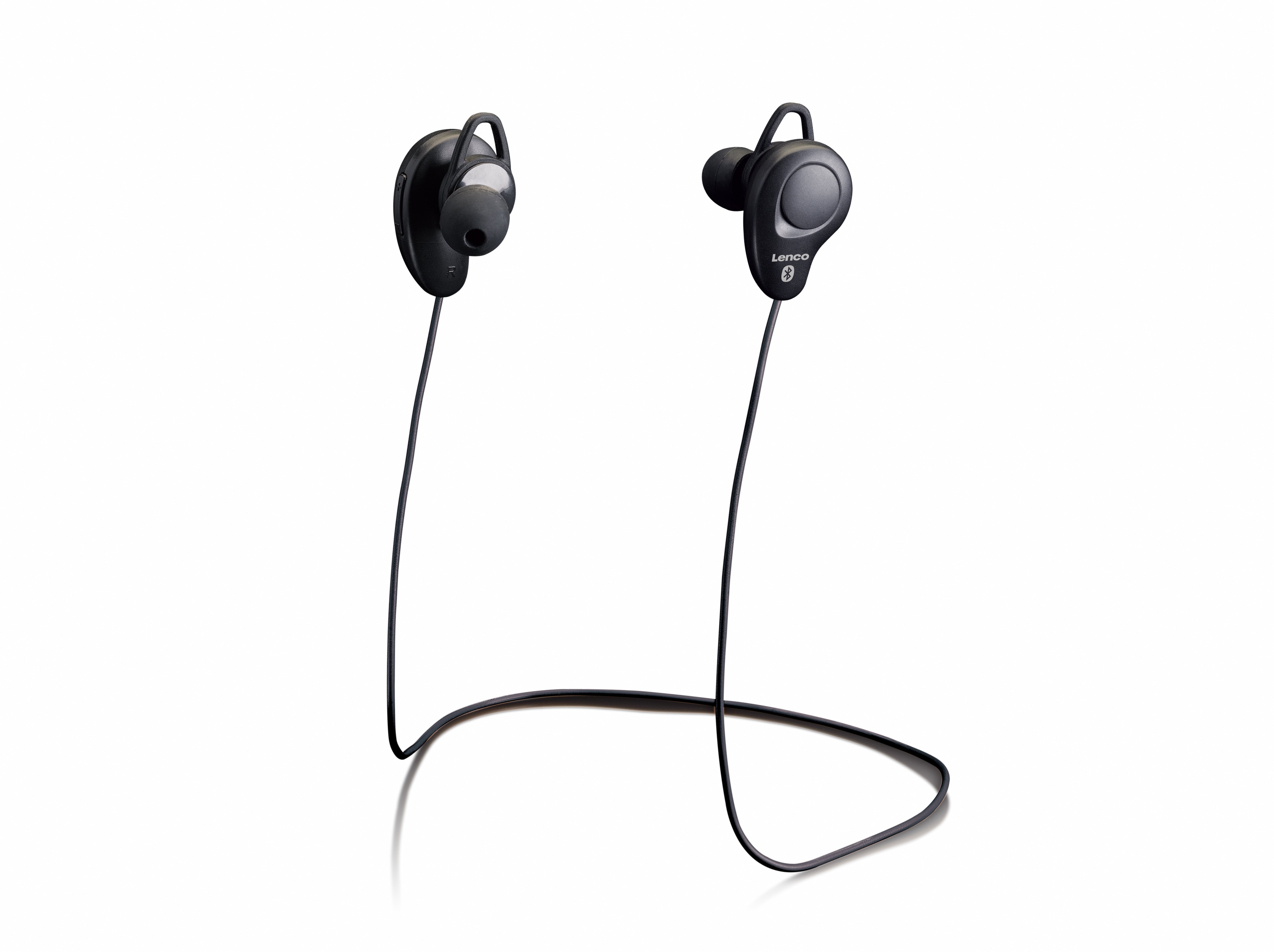Lenco EPB-015 In-Ear Kopfhörer – Stereo, BT, Schwarz