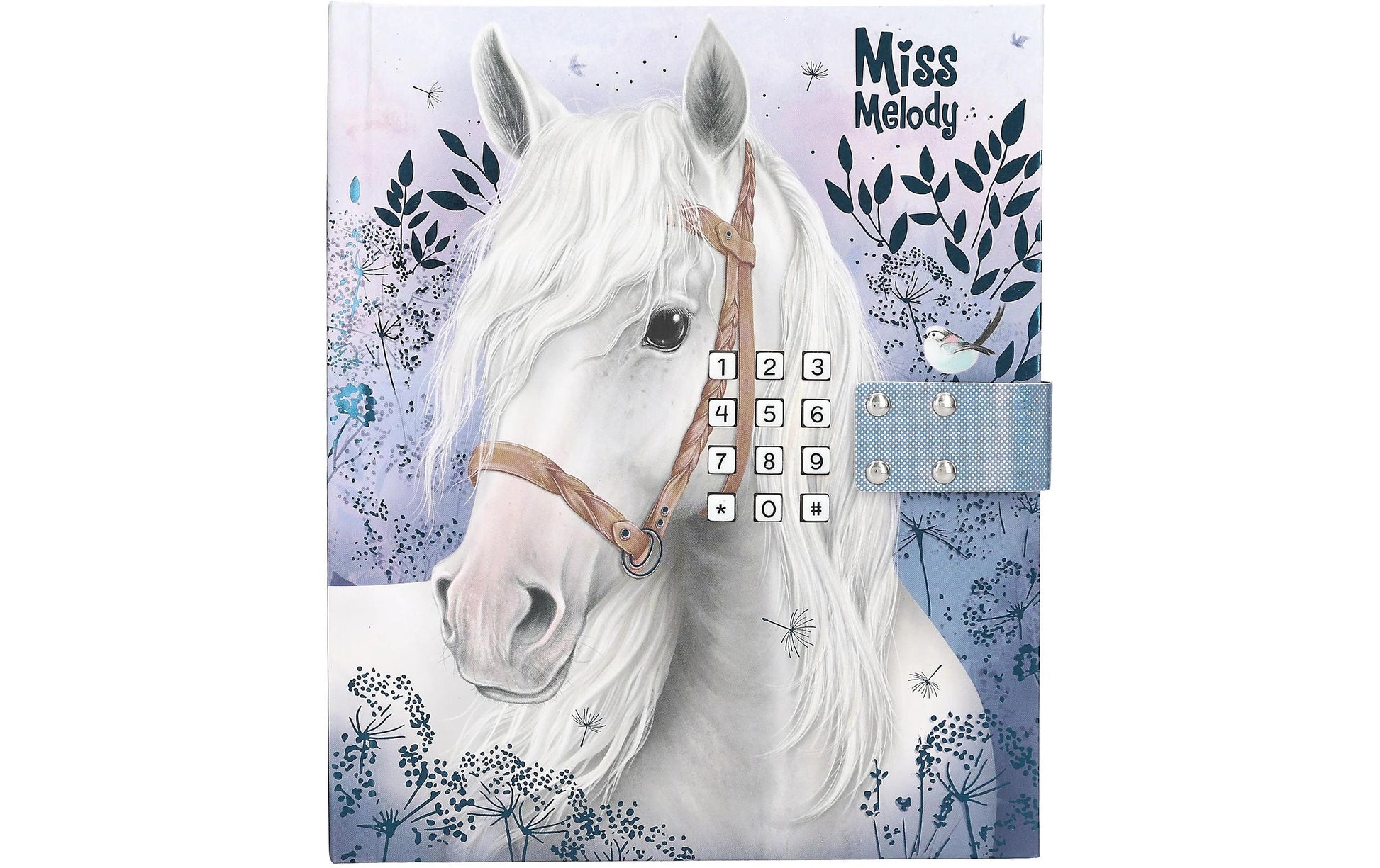 Depesche Miss Melody Tagebuch – 155 × 180 mm – mit Code und Musik, gebunden, mehrfarbig