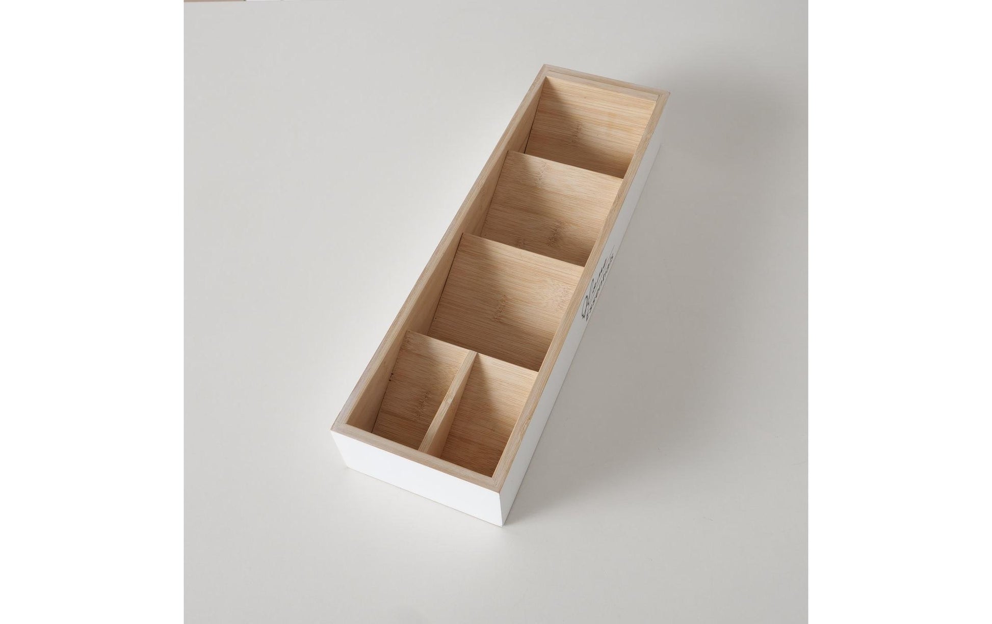Boltze Aufbewahrungsbox ohne Deckel – Holz – Weiss – 120 × 60 × 120 mm