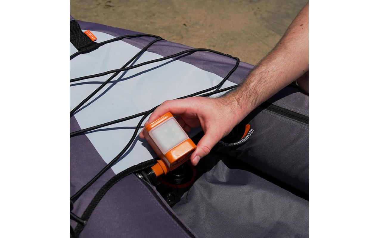 Aerogogo Luftpumpe Giga Pump 5 – Akkubetrieb, 3,7 V, 3600 mAh, 165 g, Kunststoff (ABS), Orange