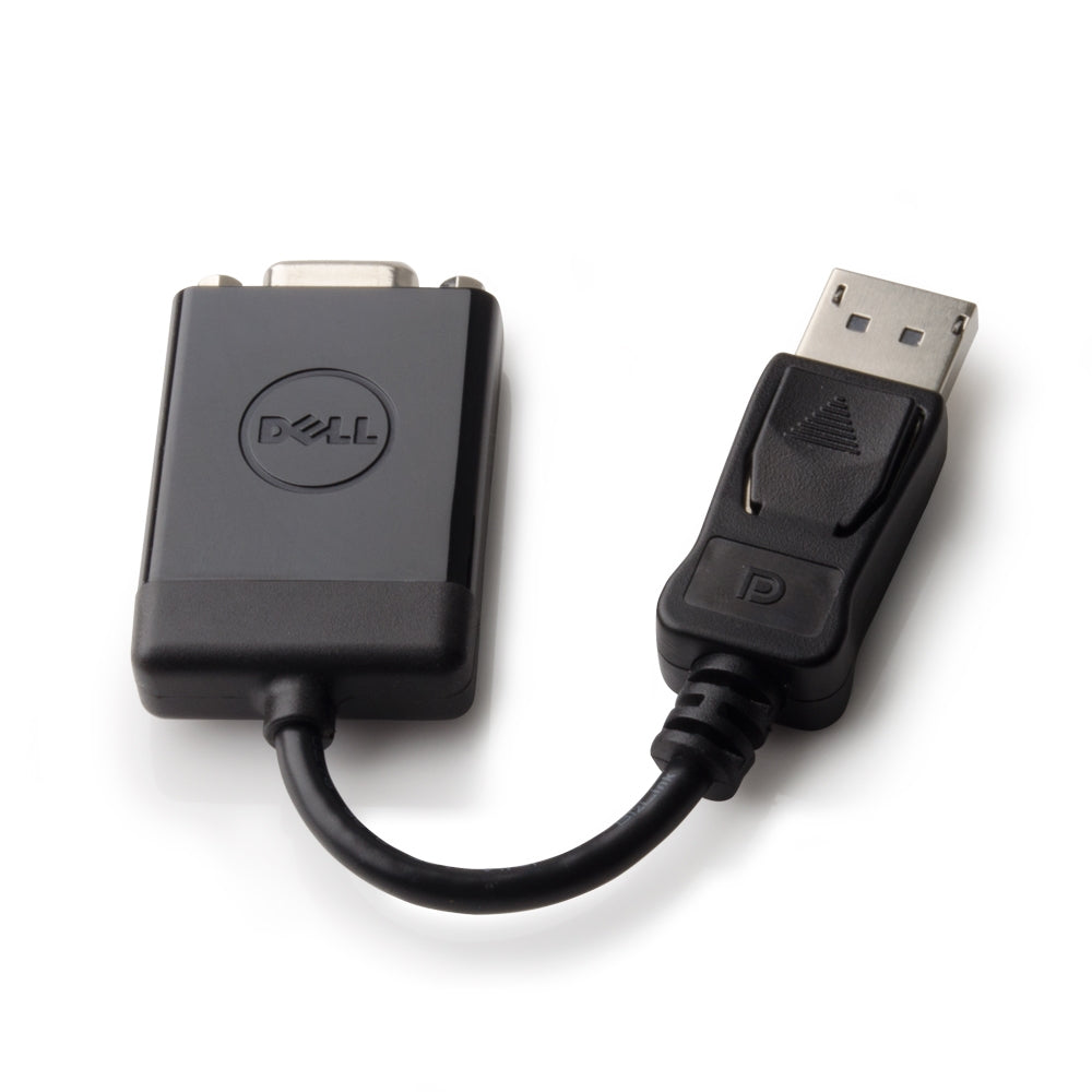DELL Adapter DisplayPort zu VGA – 1920 × 1200, DisplayPort 1.1a – Schwarz