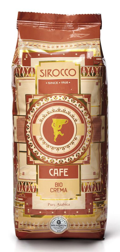 Sirocco Bio Crème – Bohnenkaffee – 500 g