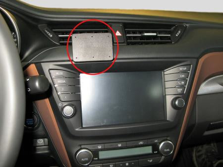 Brodit Fahrzeug-Dock für mobile Computer – Autolüftungsmontage, horizontal – Schwarz