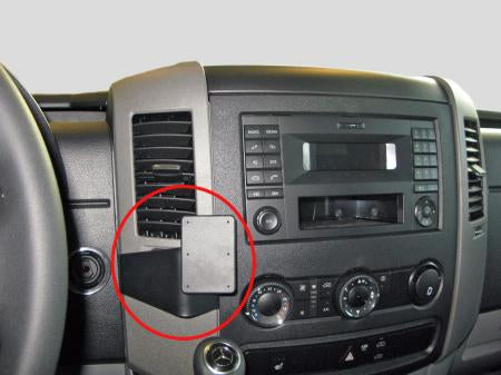 Brodit ProClip – Auto-Halterung – für Mercedes Benz Sprinter (2007–2018) – Schwarz