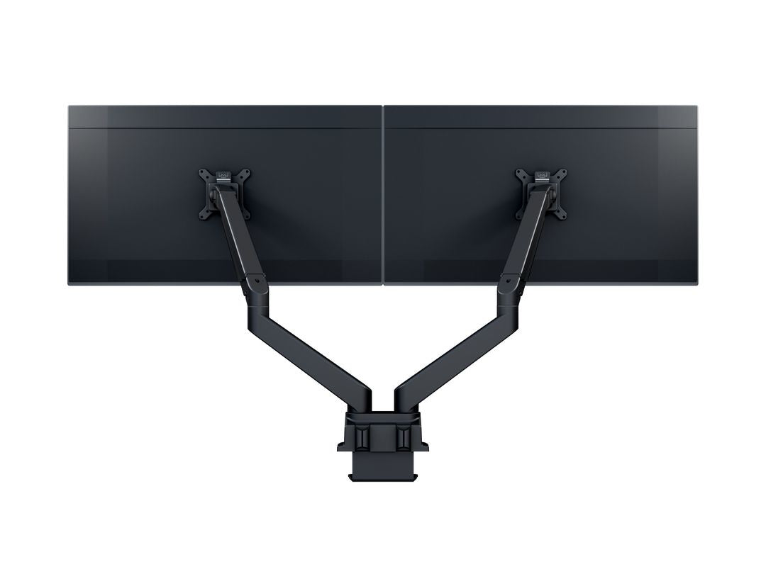 Multibrackets MB 4207 – Tischhalterung, Dual, bis 32", VESA 75 × 75 mm, 21 kg, drehbar, schwarz